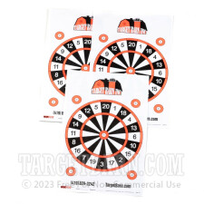 Target Barn Splatter Targets - 50 EZ2C Targets - 10" Dartboard
