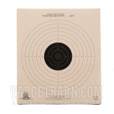 B-40 Paper Targets - 10 Meter - Air Pistol - 100 Count