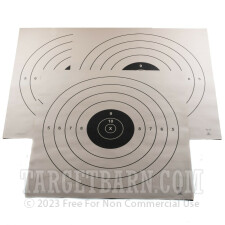 SR Paper Targets - 200 Yd High Power Rifle - 50 Count