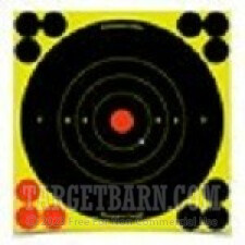 Birchwood Casey Splatter Targets - 30 Shoot-N-C Targets - 8" Bullseye