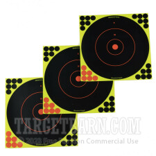 Birchwood Casey Splatter Targets - 12 Shoot-N-C Targets - 12" Bullseye
