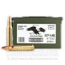 Federal American Eagle 223 Rem Ammo Can - 500 Rounds of 55 Grain FMJBT