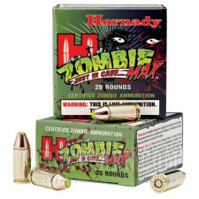 Hornady Zombie 9mm Luger Ammunition - 25 Rounds of 115 Grain Z-Max