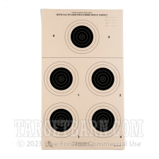 A-23/5 Paper Targets - 50 Yd Smallbore Rifle - 100 Count