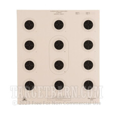 AR-5/10 Paper Targets - Heavy Paper - 100 Count