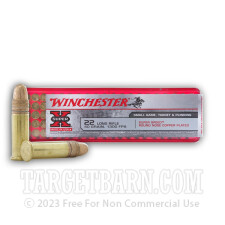 Winchester Super-X 22 LR Ammunition - 500 Rounds of 40 Grain CPRN