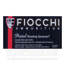 Fiocchi Shooting Dynamics 45 ACP Ammunition - 500 Rounds of 230 Grain CMJ