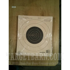 NRA B-16 25 Yard Slow Fire Target - Official Bullseye Competition - Champion - 12 Count
