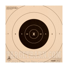 NRA B-8C 25 Yard Timed & Rapid Fire Target - Official Bullseye Competition - Champion - 12 Count
