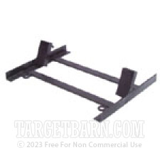18" Steel Target Stand - 45 Degree Lean Back - Black