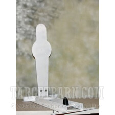 Steel Target With Pivoting Stand - 28" Popper - Handgun - Target Barn - 1
