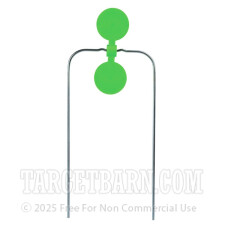 Champion DuraSeal Spinner Target - 1 Green Double Gong Target - 16" x 8" Target - Green