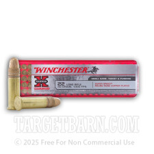 Winchester Super-X 22 LR Ammunition - 500 Rounds of 40 Grain CPRN