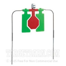 DuraSeal Interlocking Octagon Targets - Spinning / Self-Healing Target Stand - Red/Green - Champion - 1 Setup