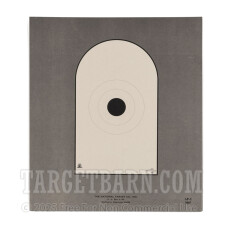 AP-2 Paper Targets - D-2 50 Ft - Bianchi Cup - 100 Count