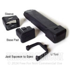 Glock Base Pad Kit with Base Pad, Sleeve, & Tool - Smooth with Spring
