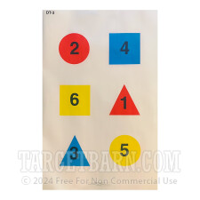 National Target Company Targets - DT-3 Discretionary Command Training Targets - 100 Count