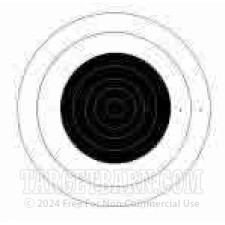 MR-52 Paper Targets - 200 Yd High Power Rifle - 100 Count