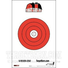 Target Barn Splatter Targets - 50 EZ2C Targets - 8" Bullseye