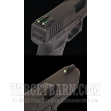 Tru-Glo Tritium Fiber Optic Sights - Glock 17 - Front & Rear