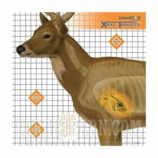 Animal XRAY Deer Practice Target - Precision Hunting Sight-In - Champion - 6 Count