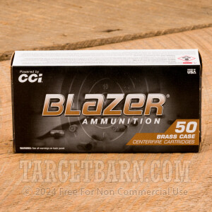 Blazer Brass 9mm Luger Ammunition - 1000 Rounds of 124 Grain FMJ
