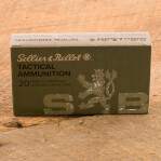 Sellier & Bellot 6.5 Creedmoor Ammunition - 20 Rounds of 140 Grain FMJBT