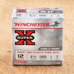 Winchester XPERT 12 Gauge Ammunition - 25 Rounds of 2-3/4" 1 oz. #7 Steel Shot