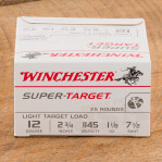 Winchester Super Target 12 Gauge Ammunition - 250 Rounds of 2-3/4" 1-1/8 oz. #7.5 Shot