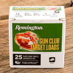Remington Gun Club 12 Gauge Ammunition - 250 Rounds of 2-3/4” 1 oz #8 Shot