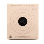 B-3 Paper Targets - 50 Ft Timed & Rapid Fire Pistol - 100 Count