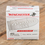 Winchester Range Pack 45 ACP Ammunition - 600 Rounds of 230 Grain FMJ