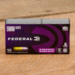 Federal Syntech Training Match 9mm Ammunition - 50 Rounds of 147 Grain Total Synthetic Jacket FN
