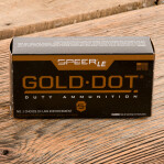 Speer Gold Dot 38 Special +P Ammunition - 1000 Rounds of 125 Grain JHP