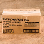 Winchester USA 223 Rem Ammunition - 1000 Rounds of 55 Grain FMJ