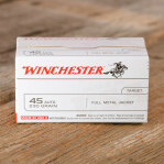 Winchester Value Pack 45 ACP Ammunition - 100 Rounds of 230 Grain FMJ
