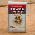 Winchester Power-Point 270 Win Ammunition - 200 Rounds of 150 Grain SP
