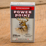 Winchester Power-Point 270 Win Ammunition - 20 Rounds of 150 Grain SP