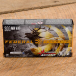 Federal 300 Winchester Magnum Ammunition - 20 Rounds of 200 Grain Terminal Ascent