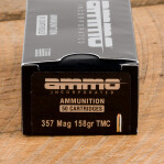 Ammo Inc. 357 Magnum Ammunition - 1000 Rounds of 158 Grain TMJ