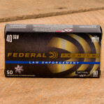 Federal Premium Law Enforcement 40 S&W Ammunition - 1000 Rounds of 180 Grain HST JHP