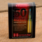 Hornady 50 BMG Ammunition - 100 Rounds of 750 Grain A-MAX Match