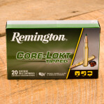 Remington Core-Lokt Tipped 30-06 Ammunition - 20 Rounds of 150 Grain Polymer Tipped