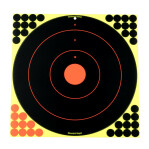 Birchwood Casey Splatter Targets - 5 Shoot-N-C Targets - 17.5" Bullseye