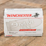 Winchester 9mm Luger Ammunition - 1000 Rounds of 115 Grain FMJ