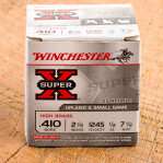 Winchester Super-X 410 Bore Ammunition - 25 Rounds of 2-1/2” 1/2 oz #7.5 Shot