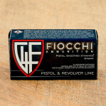 Fiocchi 38 Special Ammunition - 50 Rounds of 130 Grain FMJ