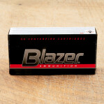 Blazer 10mm Auto Ammunition - 50 Rounds of 200 Grain FMJ