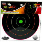 Birchwood Casey Dirty Bird Multi-Color Targets - 20 Reactive Targets - 8" Bullseye