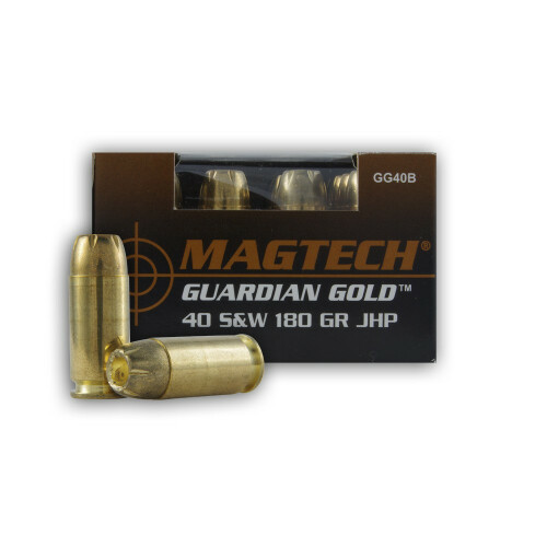 Magtech Guardian Gold 40 S&W 180 Grain JHP - 20 Rounds